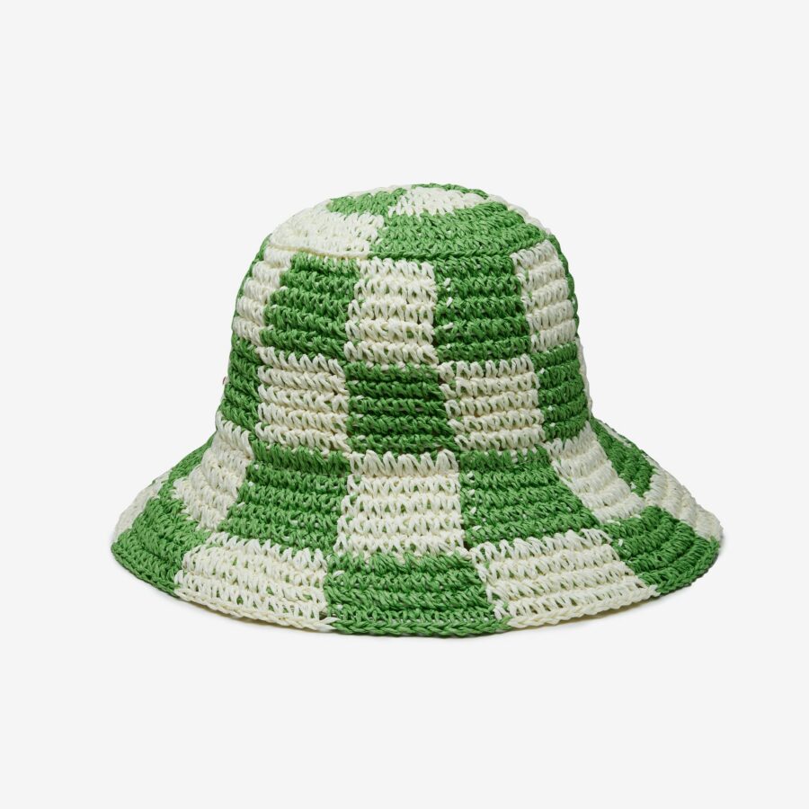 Arden Paper Straw Bucket Hat with Classic Finish