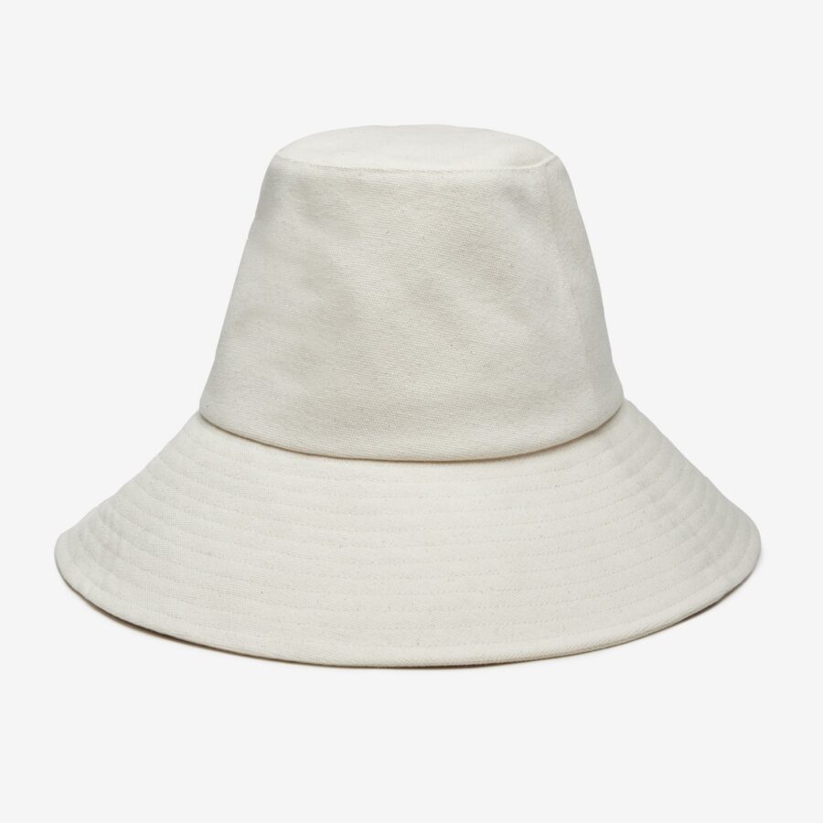 Sierra Canvas Bucket Hat with Braided Finish