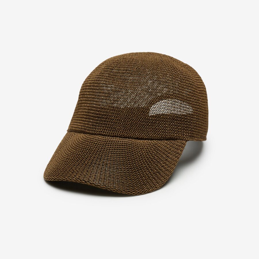 Piper Mesh Casual Cap with Openweave Finish - Chocolate