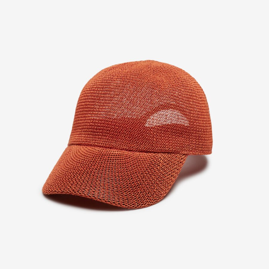 Cedar Airy Mesh Casual Cap - Red
