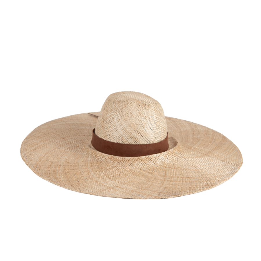 Artisan Natural Straw Bucket Hat