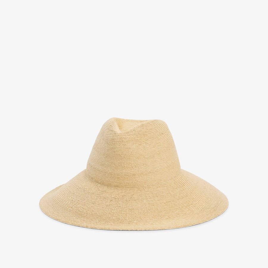 Handwoven Natural Raffia Straw Sun Hat