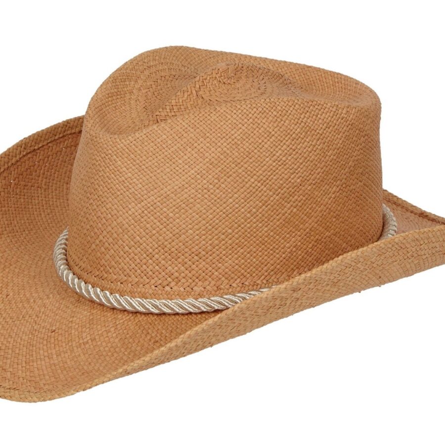 Relaxed Pink Western Cowboy Hat