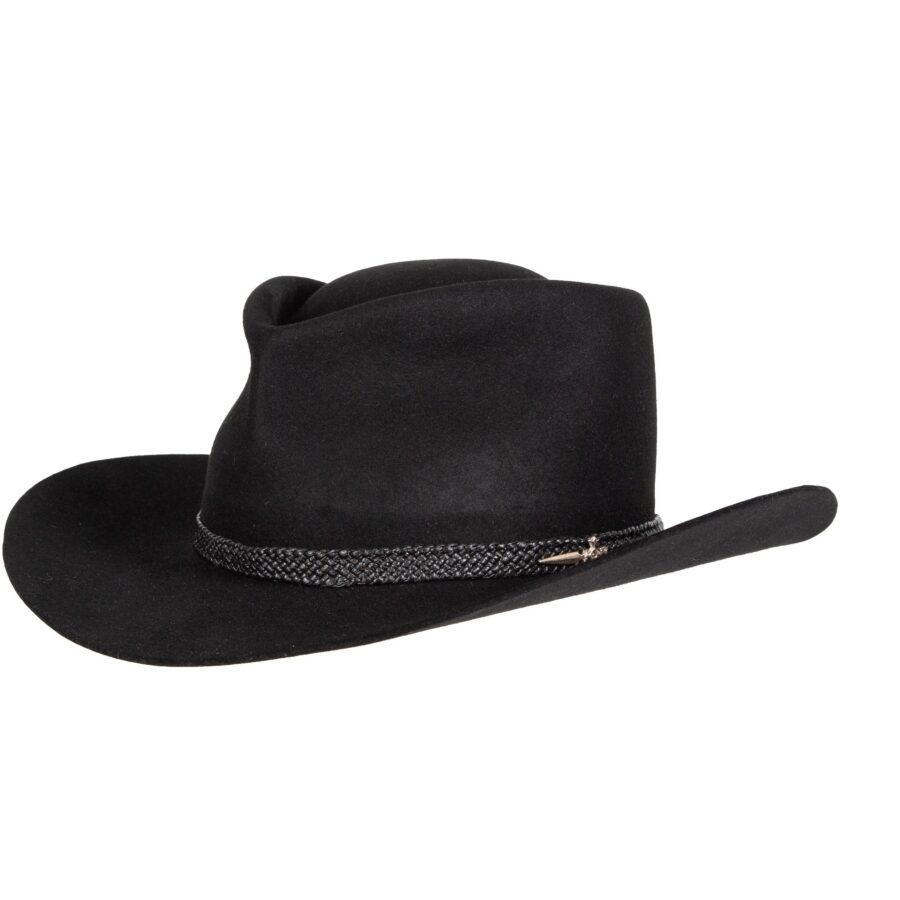 Lightweight Black Western Cowboy Hat